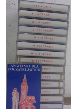 Angielski dla początkujących, 15 kaset + 17 zeszytów