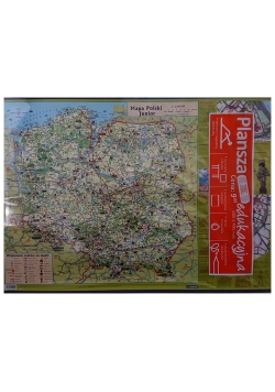 Plansza edukacyjna Mapa Polski Junior 1:1 500 000