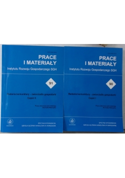 Prace i materiały, I-II