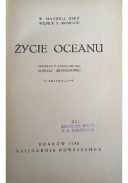 Życie oceanu 1938 r.