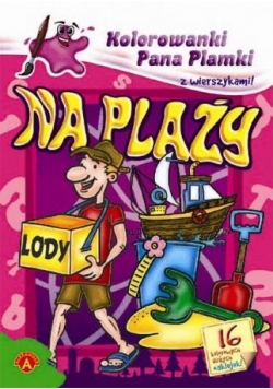 Kolorowanki Pana Plamki - Na plaży ALEX