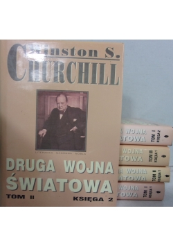 Druga Wojna Światowa, Tom i-III, zestaw 5- książek