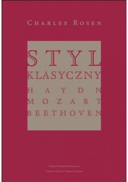 Rosen Charles - Styl klasyczny
