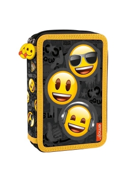 Piórnik dwukomorowy Emoji 10