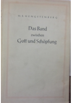 Das Band zwischen Gott und Schopfung, 1940 r.