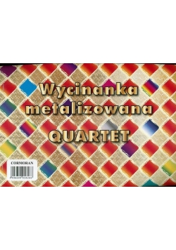 Wycinanka metalizowana A5 quartet