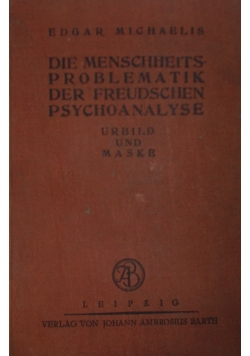 Die menscheits problemtik der Freudschen, 1925 r.