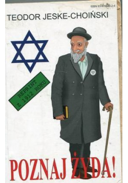 Poznaj Żyda reprint z 1912 roku