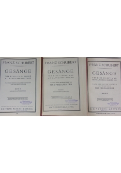 Gesange 3 tomy