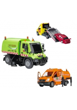 Służby miejskie City Service 35 cm, 3 rodzaje
