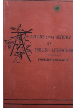 An Outline of the history of english literature 1898 r
