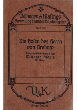 Die fiolen des herrn von Bredow, 1915 r.