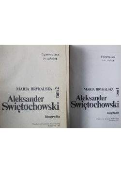 Aleksander Świętochowski Tom 1 do 2
