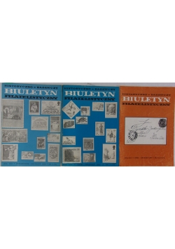 Historyczno- badawczy biuletyn filatelistyczny- nr. 73, 74 i 173/174