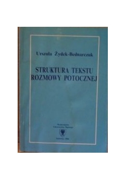 Struktura tekstu rozmowy potocznej