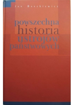 Powszechna historia ustrojów państwowych, Autograf Autora