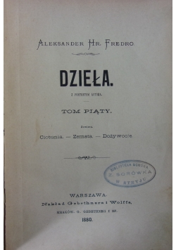 Dzieła, 1880 r.
