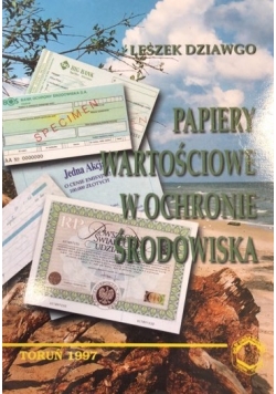 Papiery wartościowe w ochronie środowiska