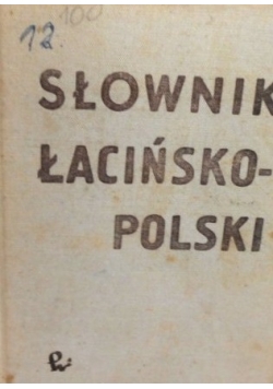 Słownik Łacińsko polski