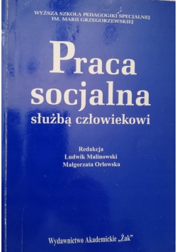 Praca socjalna służbą człowiekowi