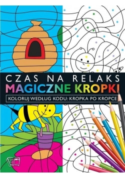 Magiczne kropki - kropka za kropką - pszczoła