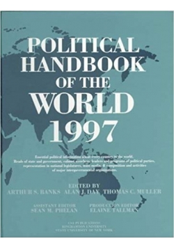 Political handbook of the world 1997
