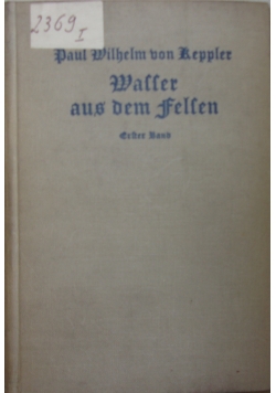Waller aus dem Felsen, 1927 r.