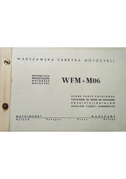 Katalog części zamiennych  WFM-M06