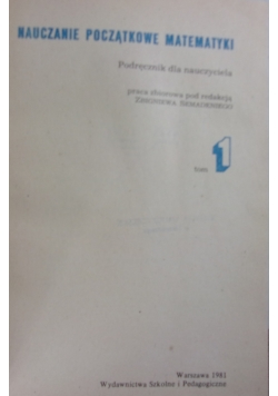 Nauczanie początkowe Matematyki