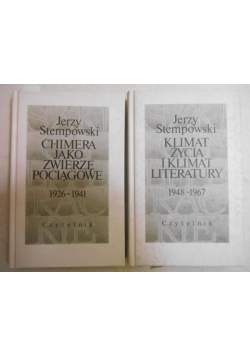 Klimat życia i klimat literatury, zestaw 2 książek