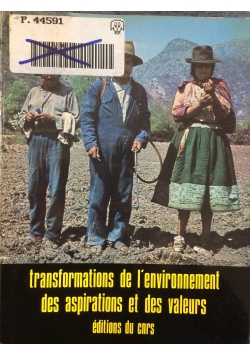 Transformations de l'Environnement, des Aspirations et des Valeurs