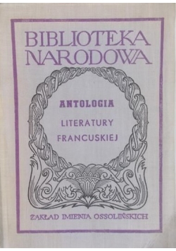 Antologia literatury francuskiej, 1950 r.
