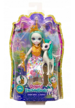 Enchantimals. Lalka Queen Unity + Stepper