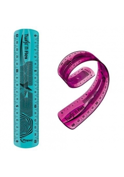 Linijka Twist'n Flex niełaml.15cm dwustr.bls MAPED