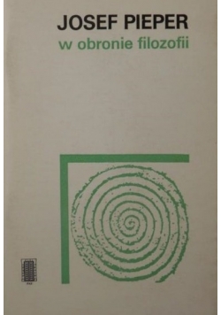 W obronie filozofii