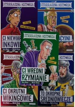 Strrraszna historia, zestaw 5 książek