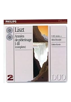 Liszt Annees de pelerinage I-III, CD