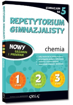 Repetytorium Gimnazjalisty chemia GREG