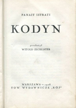 Kodyn, 1928 r.