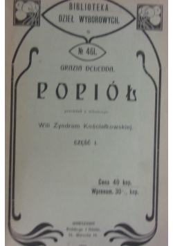 Popiół,1906r