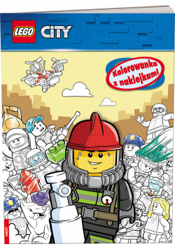 Lego City Kolorowanka z naklejkami
