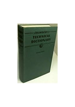 Technical dictionary chamber's, 1947 r.