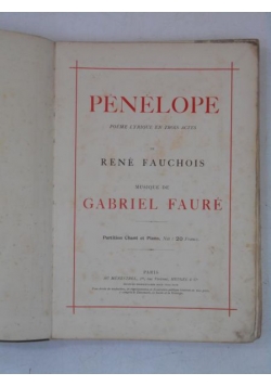 Penelope, 1919 r.