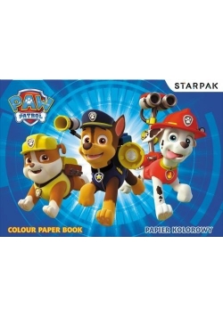 Papier kolorowy A5/10K Psi Patrol (25szt)