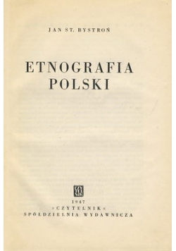 Etnografia Polski, 1947 r.