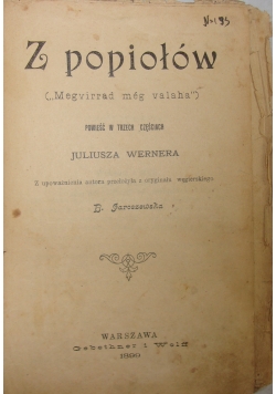 Z popiołów, 1899 r