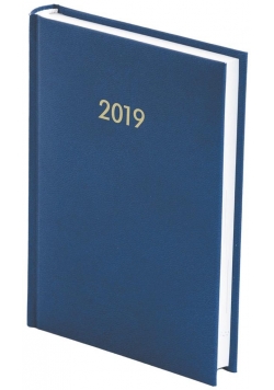 Kalendarz 2019 B6 Dzienny Albit Granatowy