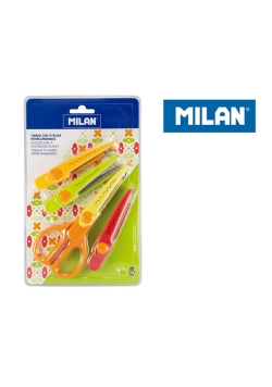 Nożyczki MILAN do wycinania wzorów z 4 ostrzami