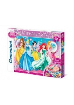 Puzzle 104 Księżniczki Ozdoby