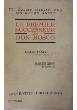 Le Premier successeur de don bosco,1932r.